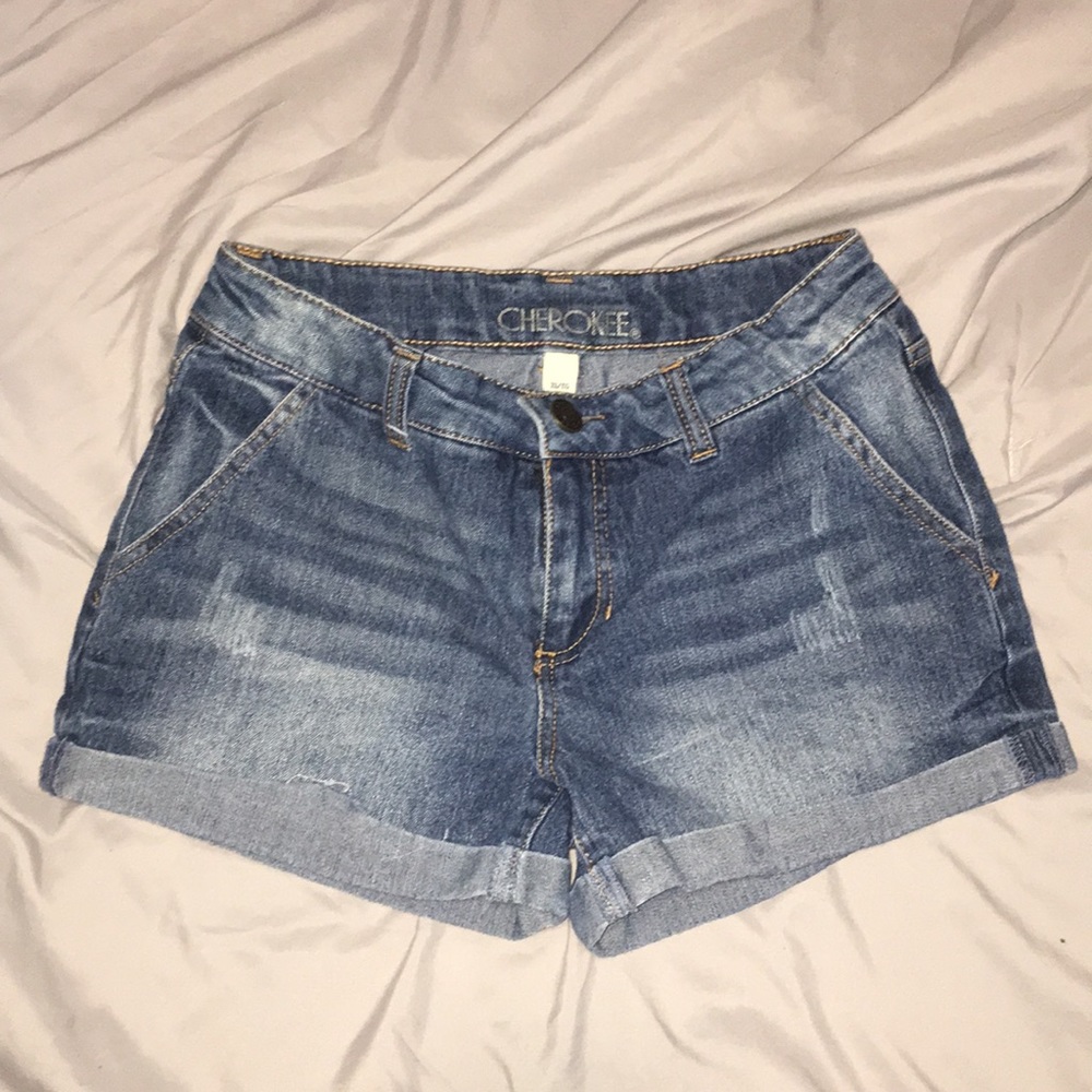 Cherokee girls denim shorts